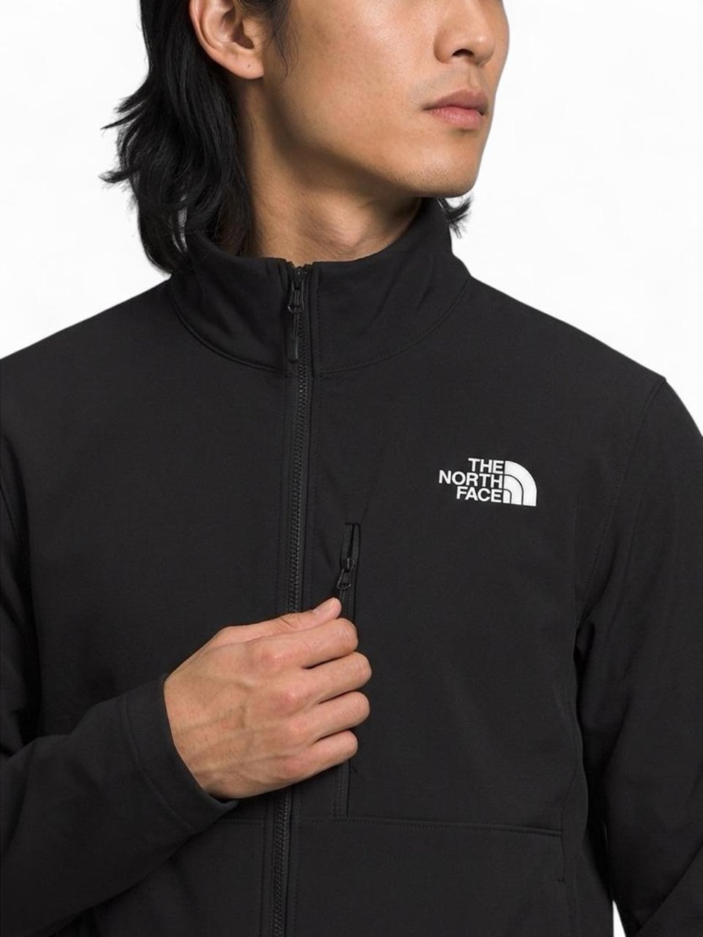 The North Face APEX Men's Black  Zip-Up Jacket